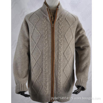 KNITTING CASHMERE WOOL MEN SWEATER